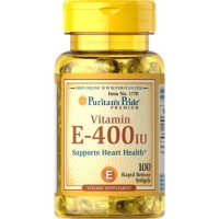Puritan`s Pride Vitamin E-180 mg (400 iU) 100 softgel